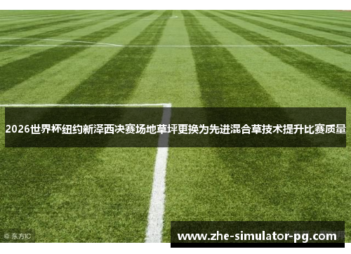 2026世界杯纽约新泽西决赛场地草坪更换为先进混合草技术提升比赛质量